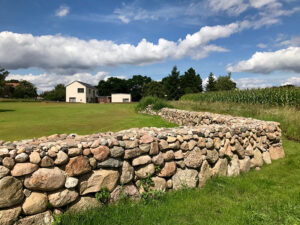 Feldsteinmauer